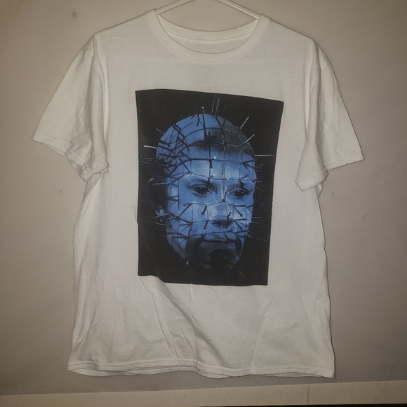 Hellraiser 3 Pinhead White Graphic Tee Adult Size Large - Picture 3 of 7